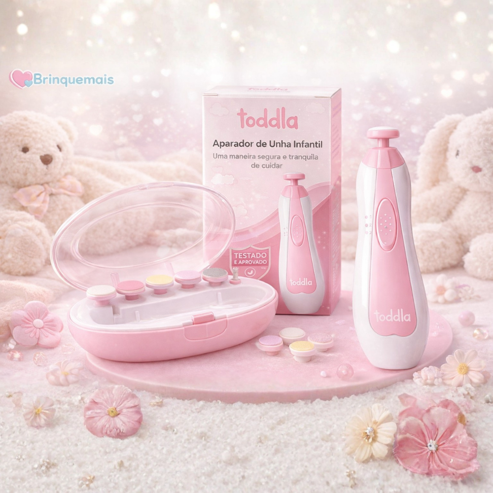Toddla - Aparador Elétrico de Unhas Infantil
