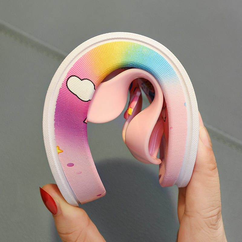 Chinelo Infantil de dedo Unicórnio - Edição Limitada