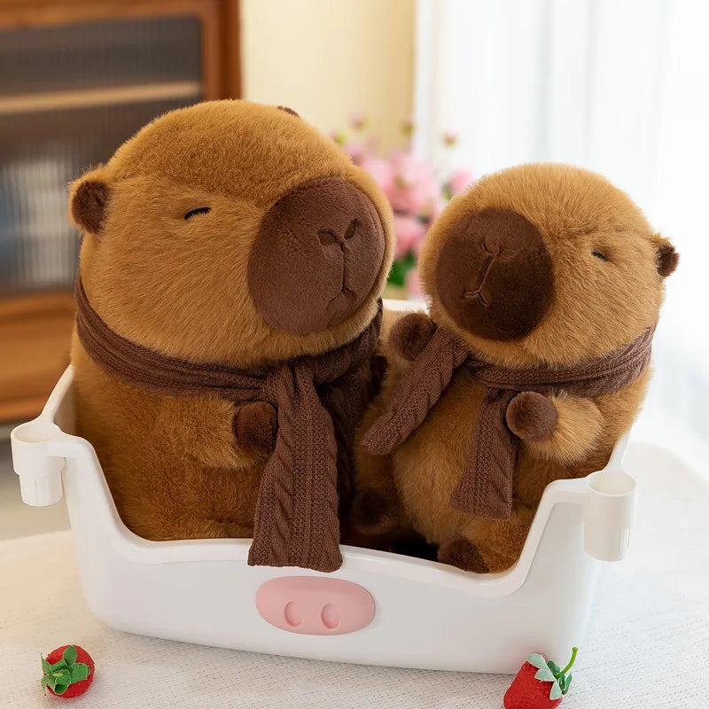 Capivara Aconchego - Pelúcia de Capivara