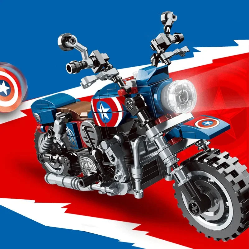 Moto Vingadora: Capitão América