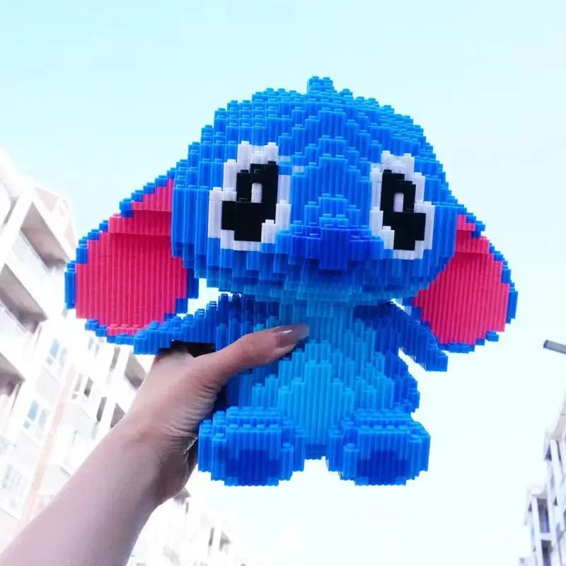 Lego de montar - Stitch gigante 30cm +5000 Peças - Edição limitada