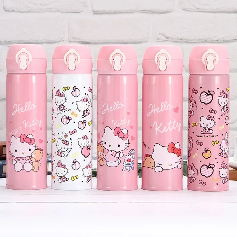 Garrafa Térmica Infantil Hello Kitty - Edição Limitada