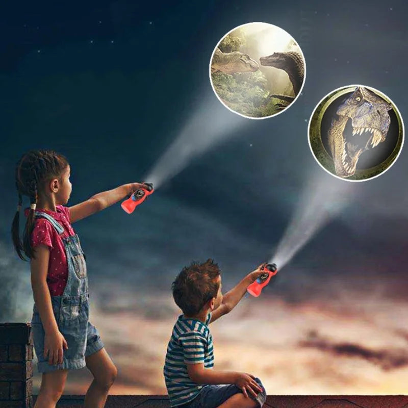 Projetor Mágico - Projetor Infantil de Dinossauros e Animais