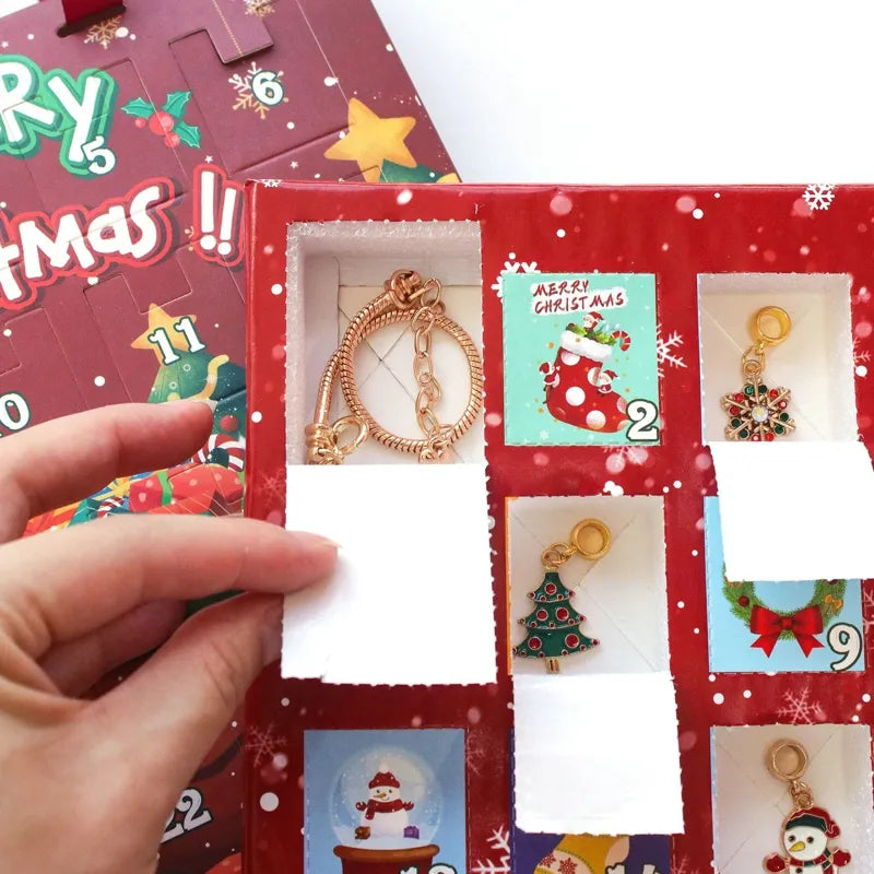 Kit Pulseiras, Berloques e Pingentes DIY Natal 2024 - Edição Limitada
