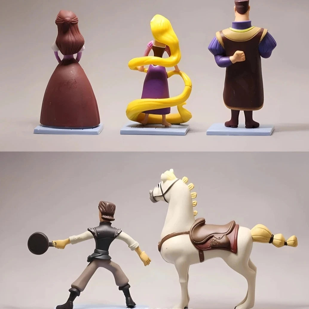 Kit 5x Bonecos Rapunzel - Edição Limitada