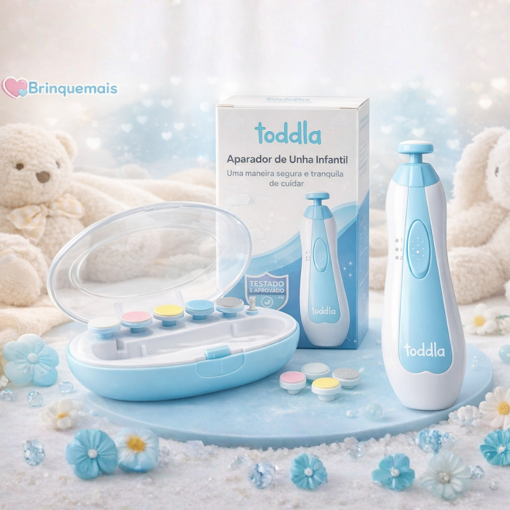 Toddla - Aparador Elétrico de Unhas Infantil