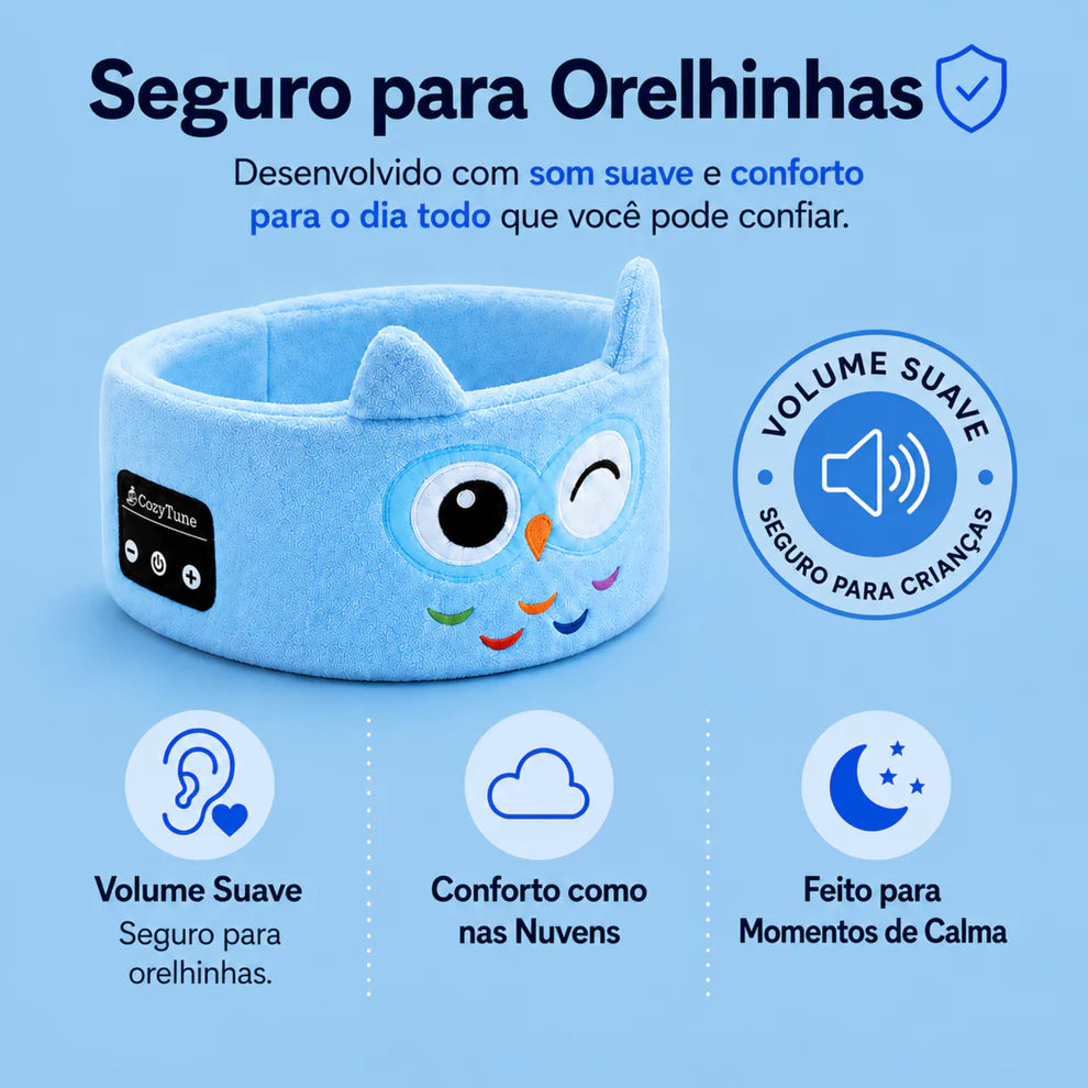 Bandou™ - HeadBand bluetooth para Crianças