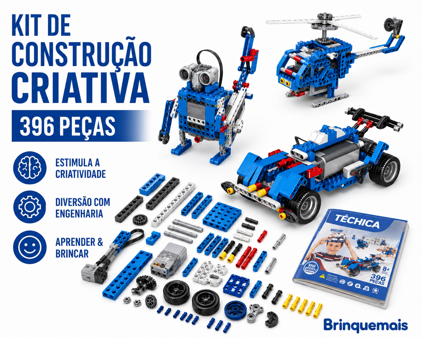 Creative Building Robô Set