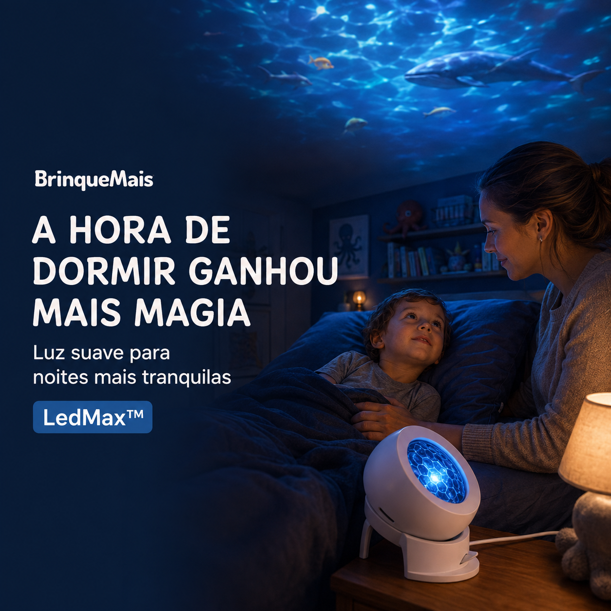 LedMax - Projetor LED Rotativo Dinâmico