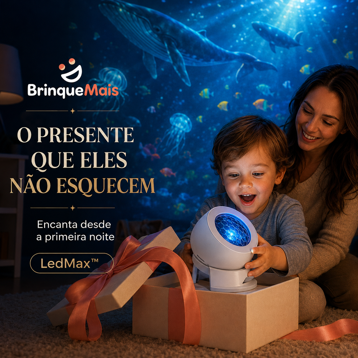 LedMax - Projetor LED Rotativo Dinâmico