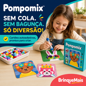 Pompomix™ — Kit Mágico de Animais Fofinhos 3D