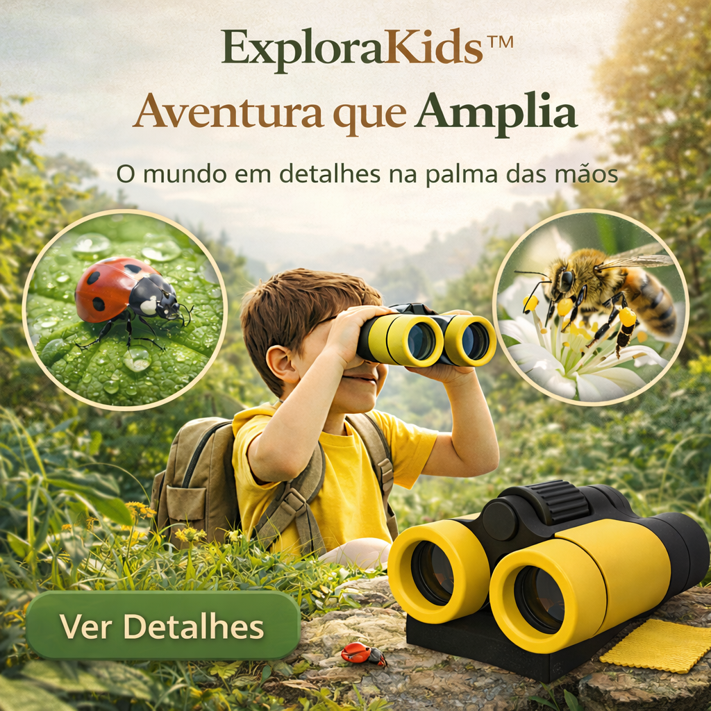 ExploraKids™ – Binóculo da Aventura Montessori