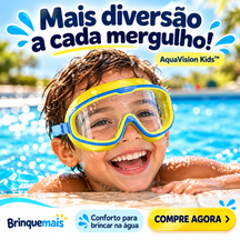 AquaVision Kids™ - Óculos de Natação Confortáveis para Crianças