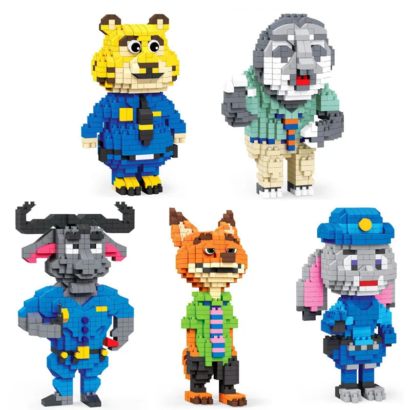 Lego de montar - ZooTopia Edição Limitada