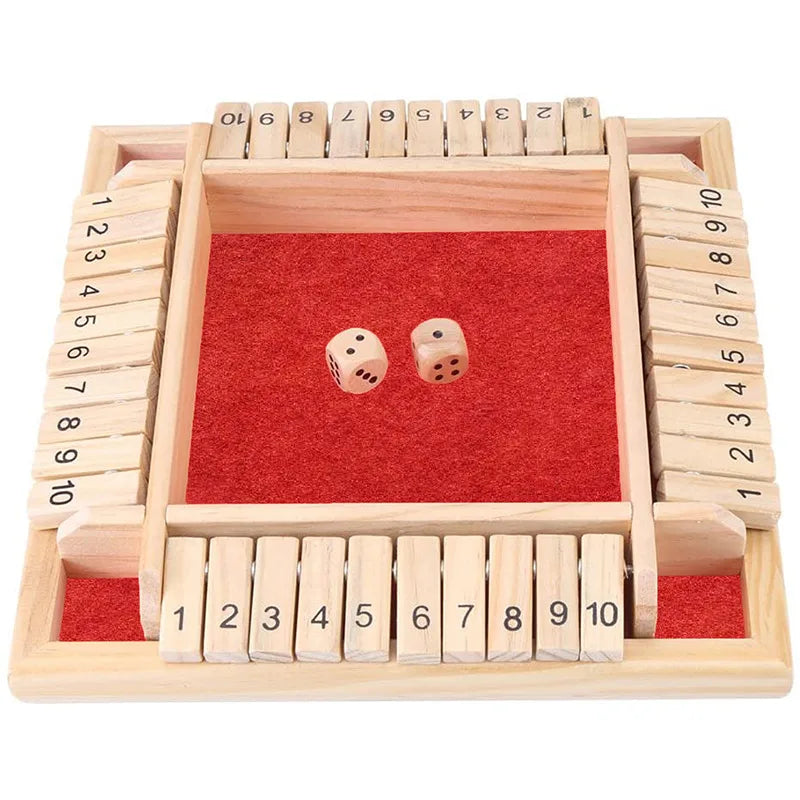 Jogo Shut the Box - Abaixe os números