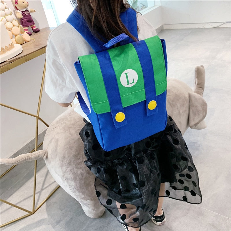 Mochila Cosplay Mario e Luigi