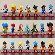 Kit Bonecos Dragon Ball Z, GT, Super - Edição Limitada