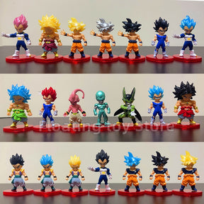 Kit Bonecos Dragon Ball Z, GT, Super - Edição Limitada