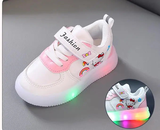 Tênis Hello Kitty com Luzes