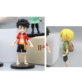 Kit 6 Bonecos One Piece