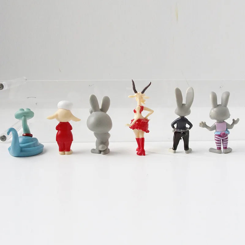 Kit 12 Bonecos Zootopia 2 - Edição Limitada
