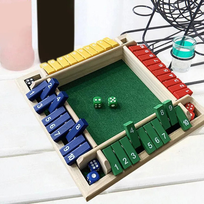 Jogo Shut the Box - Abaixe os números