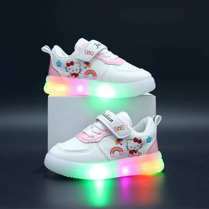 Tênis Hello Kitty com Luzes