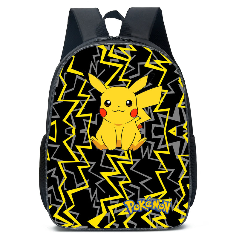 Kit 3 Peças Escolar Pokemon - Mochila + Bolsa + Estojo