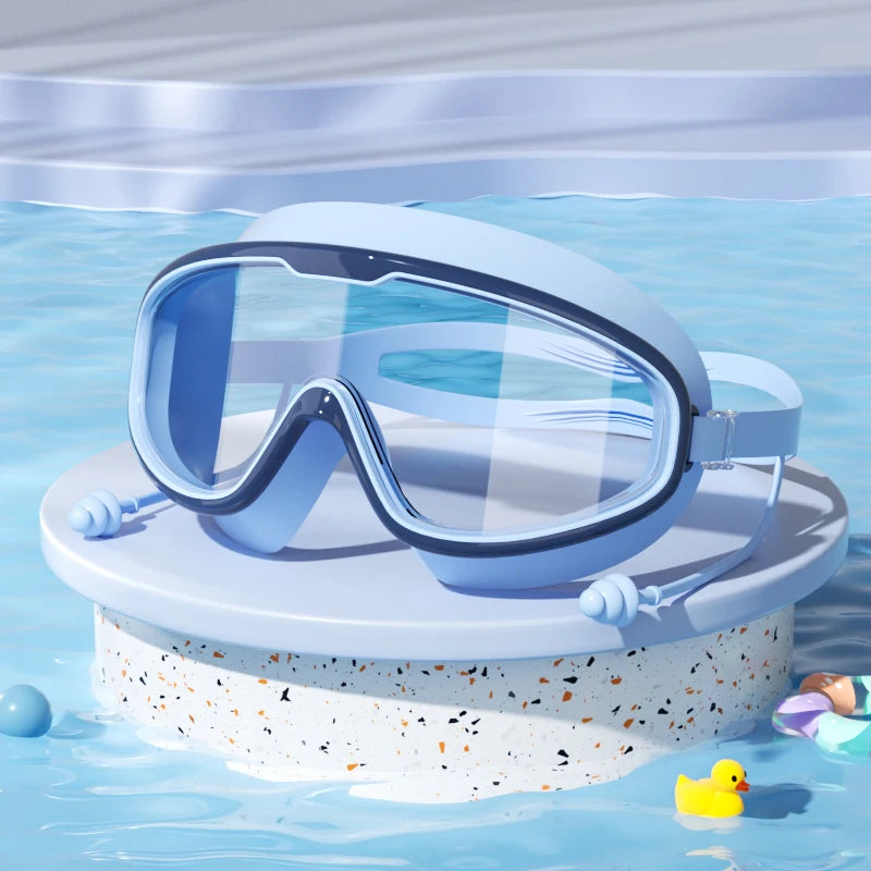 AquaVision Kids™ - Óculos de Natação Confortáveis para Crianças