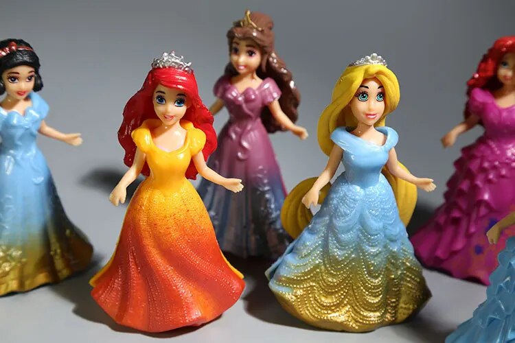 Kit 8 Bonecos Princesas - Edição Limitada