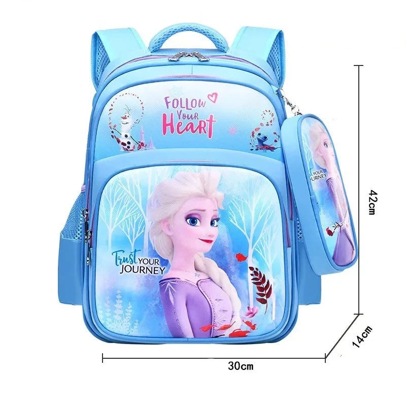 Mochila Infantil Frozen + Estojo