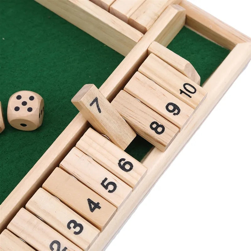 Jogo Shut the Box - Abaixe os números