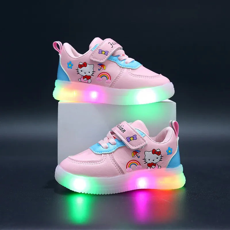 Tênis Hello Kitty com Luzes