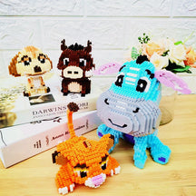 Lego de montar - Rei leão - Simba + Pumba + Timão