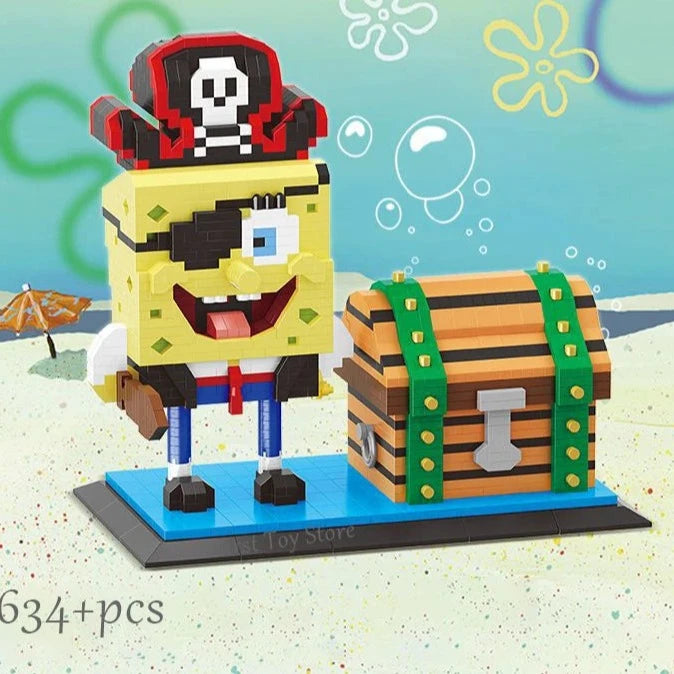 Lego de montar - Bob esponja e sua turma - Edição Limitada