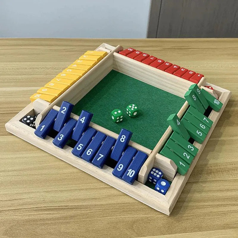 Jogo Shut the Box - Abaixe os números