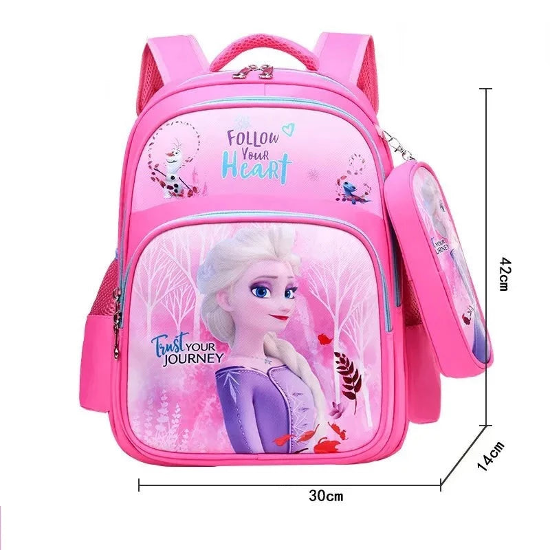 Mochila Infantil Frozen + Estojo