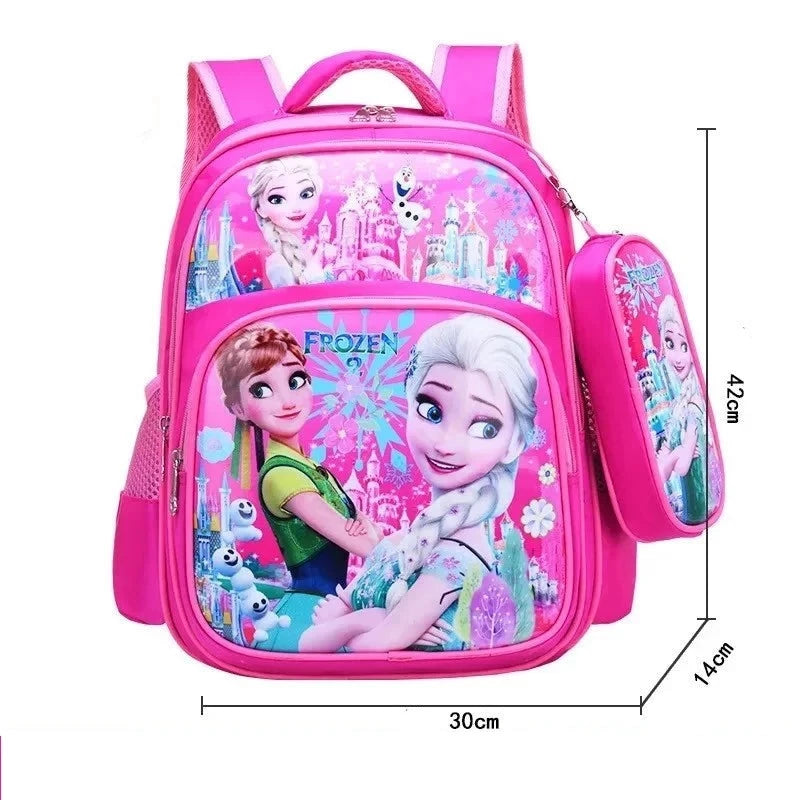 Mochila Infantil Frozen + Estojo