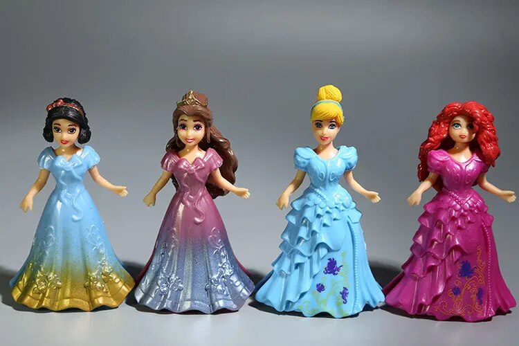 Kit 8 Bonecos Princesas - Edição Limitada