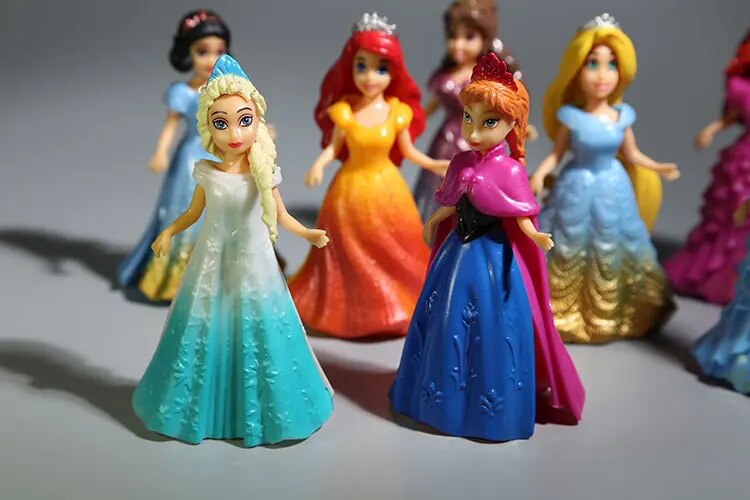 Kit 8 Bonecos Princesas - Edição Limitada