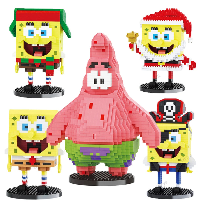 Lego de montar - Bob esponja e sua turma - Edição Limitada