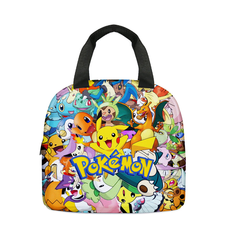 Kit 3 Peças Escolar Pokemon - Mochila + Bolsa + Estojo