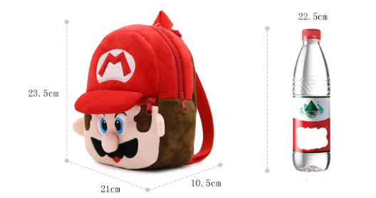 Mochila Felpuda Super Mario