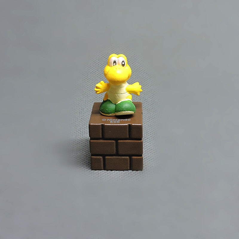 Kit 5 Bonecos Super Mario Bros Blocos