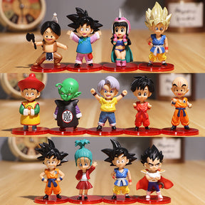 Kit Bonecos Dragon Ball Z, GT, Super - Edição Limitada