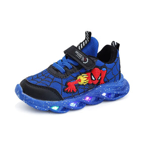 Tênis Infantil Homem Aranha com Luzes