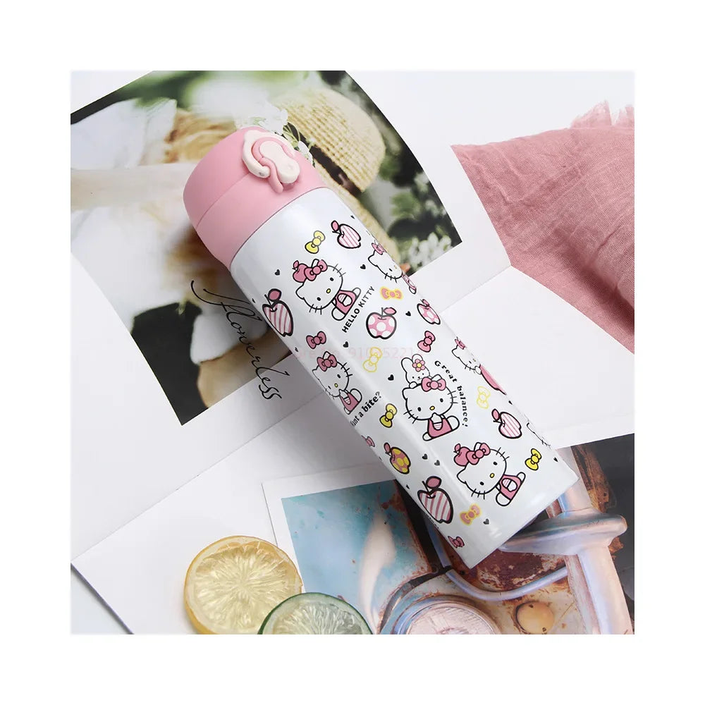 Garrafa Térmica Infantil Hello Kitty - Edição Limitada