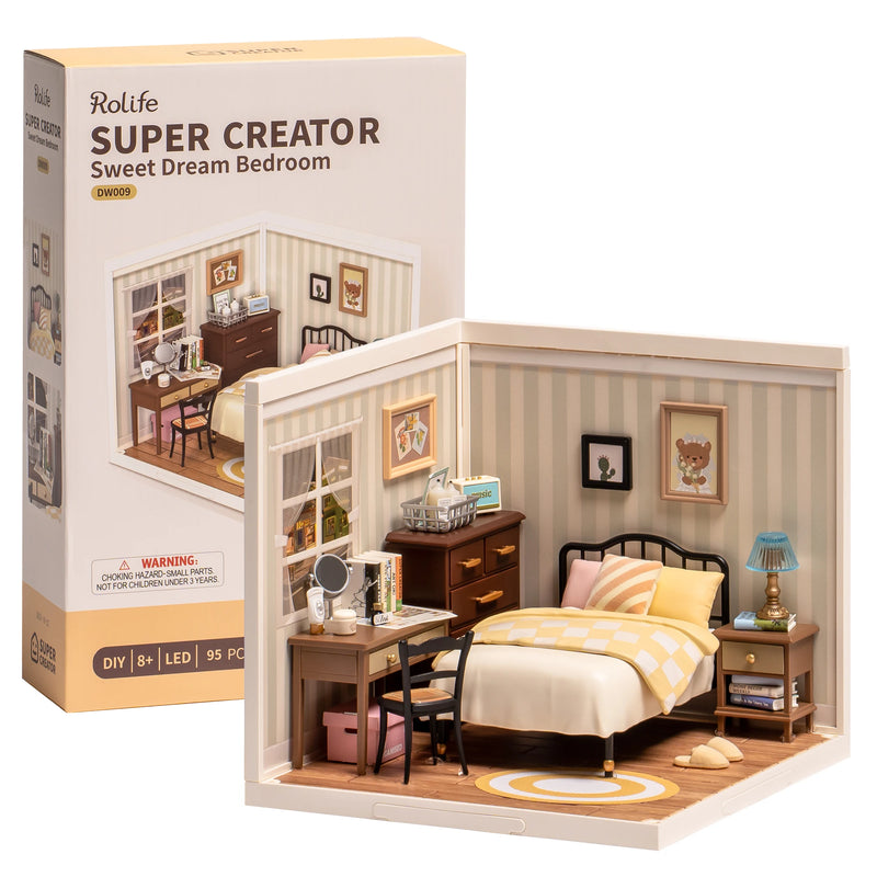 Kit DIY Quarto Miniatura Sweet Dream