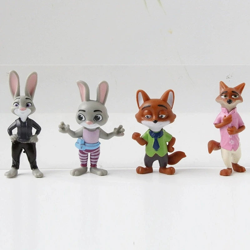Kit 12 Bonecos Zootopia 2 - Edição Limitada