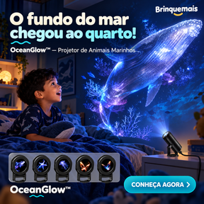 OceanGlow™ — Projetor de Animais Marinhos